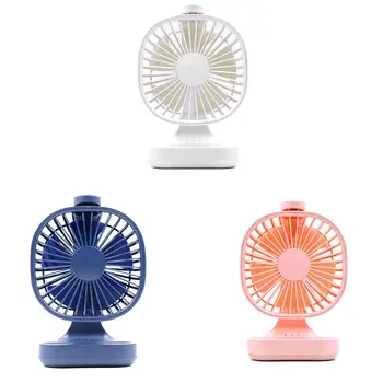 

Mini Desktop Fan Portable USB Charging 3 Speed Settings Air Cooler Home Travel