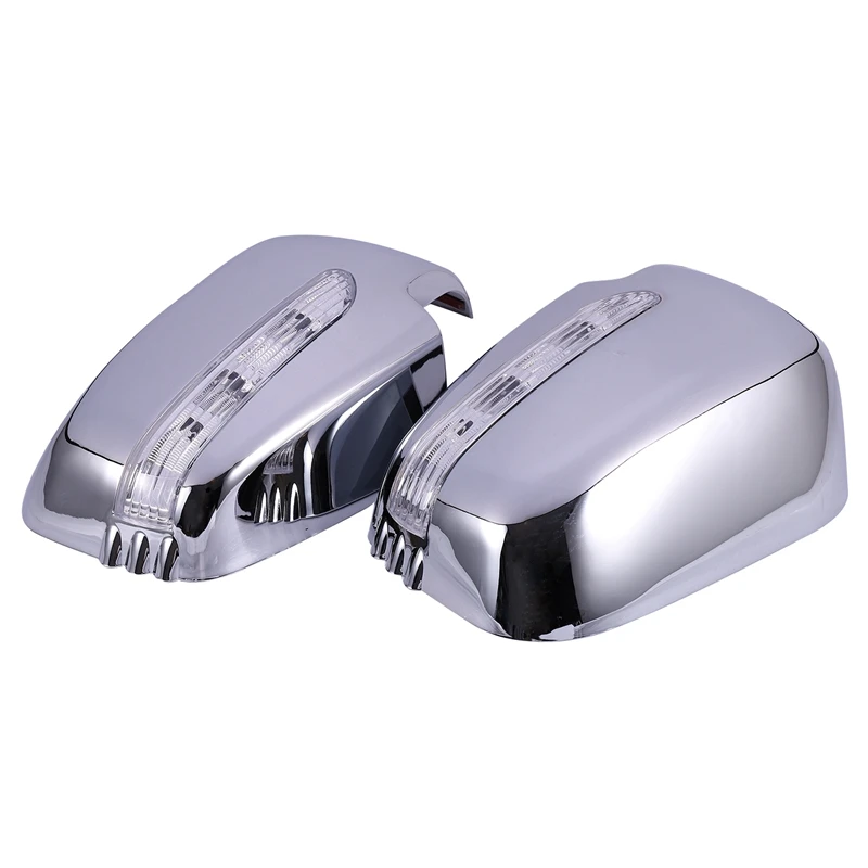 Car Door Mirror Covers With Led For Mitsubishi Triton L200 20052014