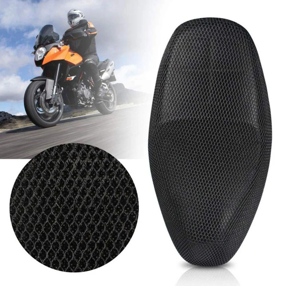 Funda de asiento antideslizante para motocicleta, cubierta de tela 3D de malla, transpirable, impermeable, 1 piezas, 5XL, cojín _ - AliExpress Mobile