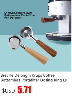 58MM New Intelligent Dosing Ring For Brewing Bowl Coffee Powder Espresso Barista Profilter For 58MM Profilter Coffee Tamper