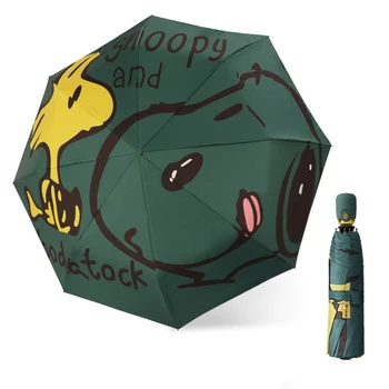 

Cartoon Dog vintage Umbrella Rain Women Folding Umbrellas Female Sunny Parasol Lovely Paraguas Automatic Umbrella