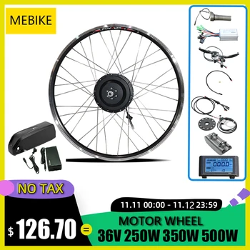 

36v 250w front motor wheel kit 20"24"26"700C Electric Bike Conversion kit Lithium Battery LCD display ebike kit NO TAX
