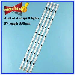 New 4 PCS LED backlight strip for Samsung UE28F4000A ST2751A01 HG28EB460 2013SVS28H D2GE-280SC0-R3 BN96-25298A UE28F4000AKXRU