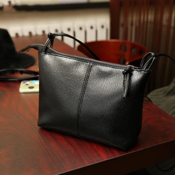 

2020 Women Pu Waterproof Small Square Bag Large Capacity Handbags Simple Wild Soft Surface Washed Leather Crossbody Bag