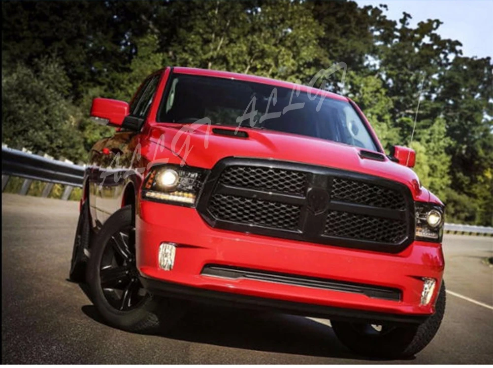 Черная решетка ABS соты бампер решетка сетка решетка для Dodge ram 1500