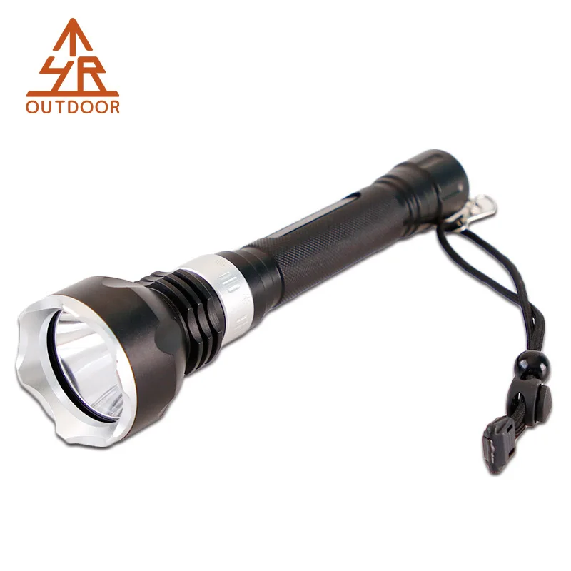 

Ytr TOTU People Outdoor Power Torch Rotating Zoom LED Flashlight