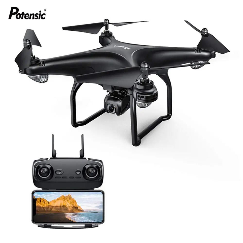 Drone Potensic D58 GPS RC con videocamera 1080P 5G WiFi FPV Quadcopter  elicotteri professionali giocattoli tempo di volo lungo giocattolo per  bambini|RC Helicopters| - AliExpress