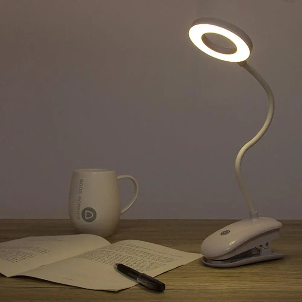 

Portable Reading Light 3 Levels/1 Levels Study Home Decor Eye-Care USB LED Desk Lamp Flexible Flashlight Book Lamp