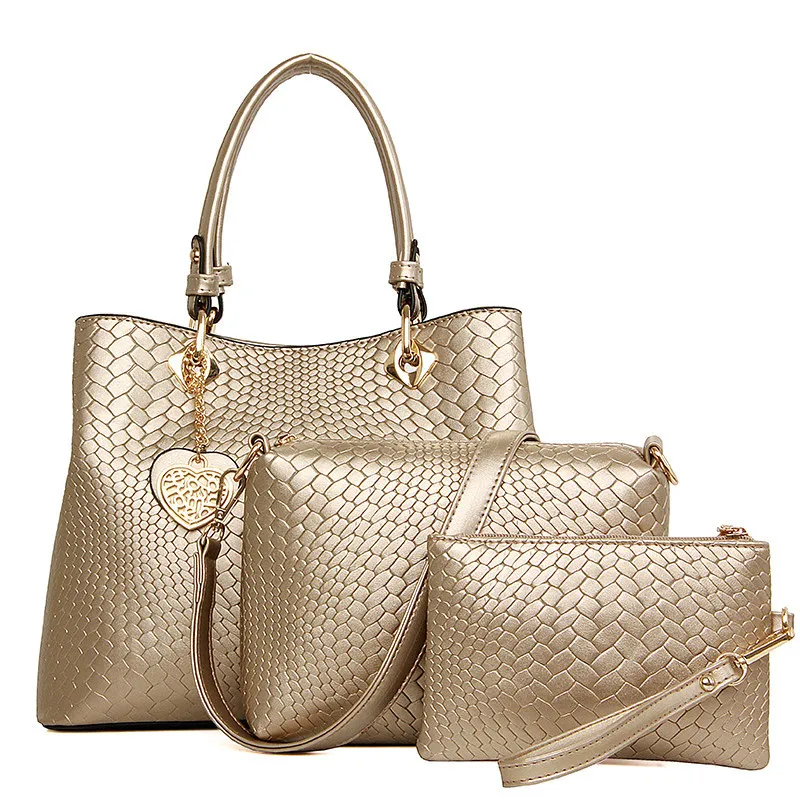 

Bags Bag Women's 2019 New Style Korean-style-Style Different Size Bags PU Handbag Handbag Women's Crossbody Bag