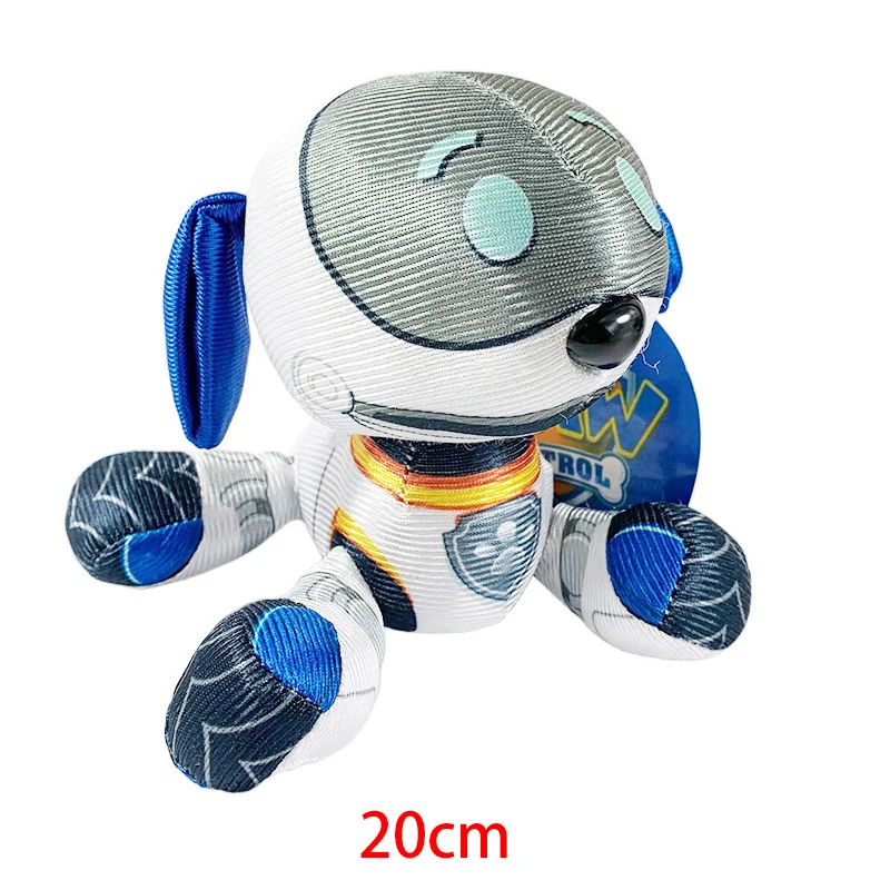 Paw Patrol Robo-Dog Marshal Rocky Chase Skye мягкая плюшевая анимэ кукла детские игрушки фигурка плюшевая кукла модель мягкая игрушка подарок - Цвет: 9