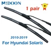 MIDOON 1 пара щеток стеклоочистителя для Hyundai Solaris 2010 2011 2012 2013 2014 2015 2016 2017 2022 ► Фото 1/6