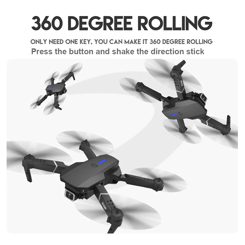 Мини Дрон KEELEAD E525 PRO 4K HD двойная камера Wi Fi Fpv|Дроны с камерой| |