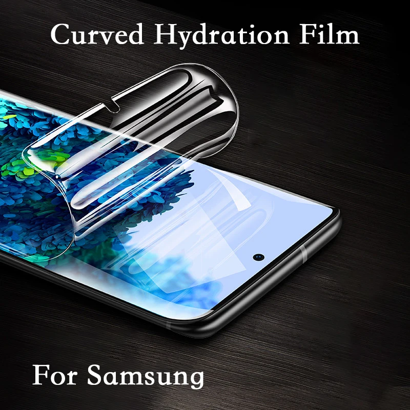 3D изогнутая пленка для Samsung S20 + A50 Galaxy S10 5G S10E S7 Edge S8 S9 Note 9 защита экрана не