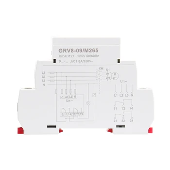 

Phase Sequence Relay Phase Failure Relay 8A 2SPDT 36Mm Width Phase Monitoring Device