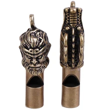 1 шт. аварийный выживания латунь Дракон Статуя шаблон EDC свисток