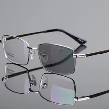 Ультра-легкие интеллектуальные фотохромные прогрессивные мульти-фокус дальнего и ближнего двойного использования очки для чтения унисекс FML