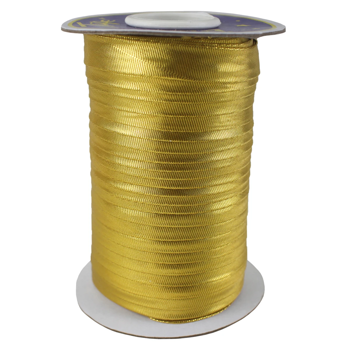 Satin Ribbons Ribbon Supplies Polyester 5/8"(15mm) Gold And Silver Satin Bias Tape Bias Binding For DIY Garment Sewing And Trimming 100yard/roll