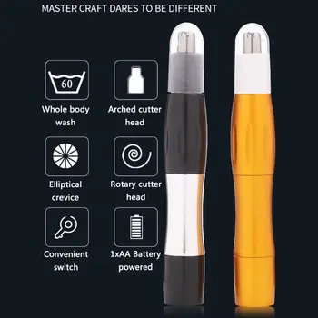 

Electric Nose Hair Trimmer Men Ear Hair Cutter Women Face Care Beard Shaver Shaving Trimmer Clean Beauty Tool Removal Clipper