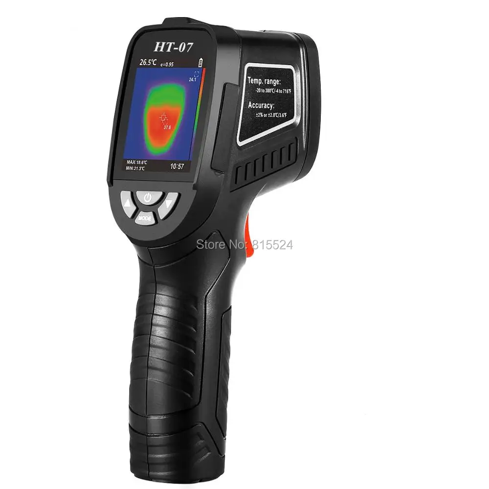 HT-07 HT-19 HT-18 ручной ИК цифровой Термальность Imager детектор Камера инфракрасный Температура нагревательные элементы с функцией хранения HT-06D HT-06 HT-07 HT-08 - Цвет: HT-07