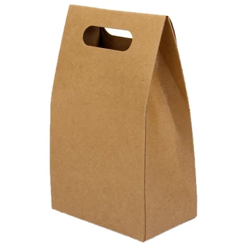 

5pcs Kraft Paper Brown Lucky Party Gift Regal Goody Bags Cupcake Muffins Cake Boxes