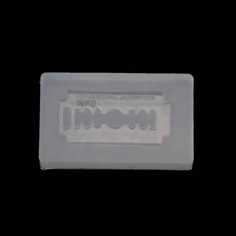 DIY Razor Blade Shape Earrings Pendant Resin Silicone Mold Craft Tool DIY Pendant Accessories Jewelry Making Tool