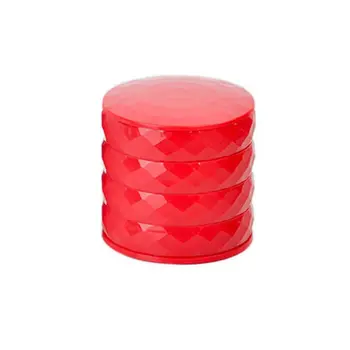 

Creative 4 Layers Rotatable Jewelry Box Container Case Earrings Ring Storage Box N58F