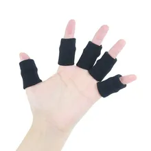 Протекторы для пальцев для баскетбола рукав фиксатор Спорт палец протектор защита Рукав Поддержка Баскетбол спортивный аксессуар артритный бандаж обертывание A14