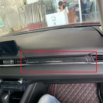 

For Mazda 6 Atenza 2019 2020 Carbon Fiber Color Center Control Edge Trim Car Styling Accessories