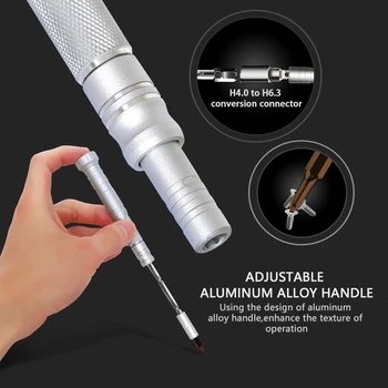 

61 in 1 Precision Screwdriver Set Designed for Phone Electronics Repair Tools Kit Multi-functional Magnetic Screw Driver Bit