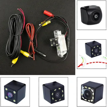 

Car Night Vision 4 8 12 LED Rear View Camera Waterproof For Citroen C-Quatre C-Triomphe C5 C4 Nissan Qashqai X-trail Peugeot 307