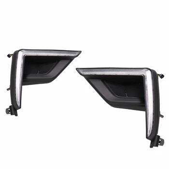 

2Pcs for Toyota Overbearing Prado FJ150 LC150 2017-2019 Daytime Running Lights Fog Lights