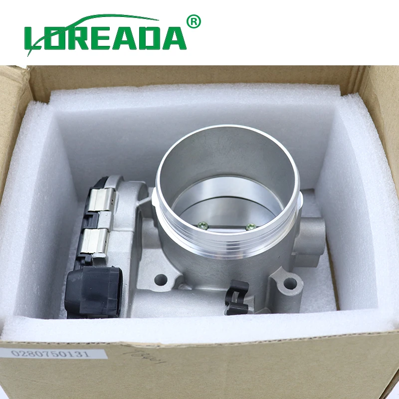 LOREADA 0280750131 028075013 0 280 750 13 Throttle Body For Bosch VOLVO C70 S60 S80 V70 XC70 XC90 30711554 8677658 8677867