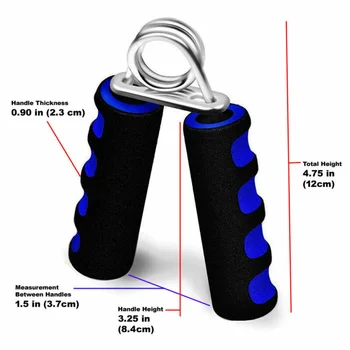 

Grippers Hand Gripper Sports Forearm Grip Strengthener Heavy 2* Exercise