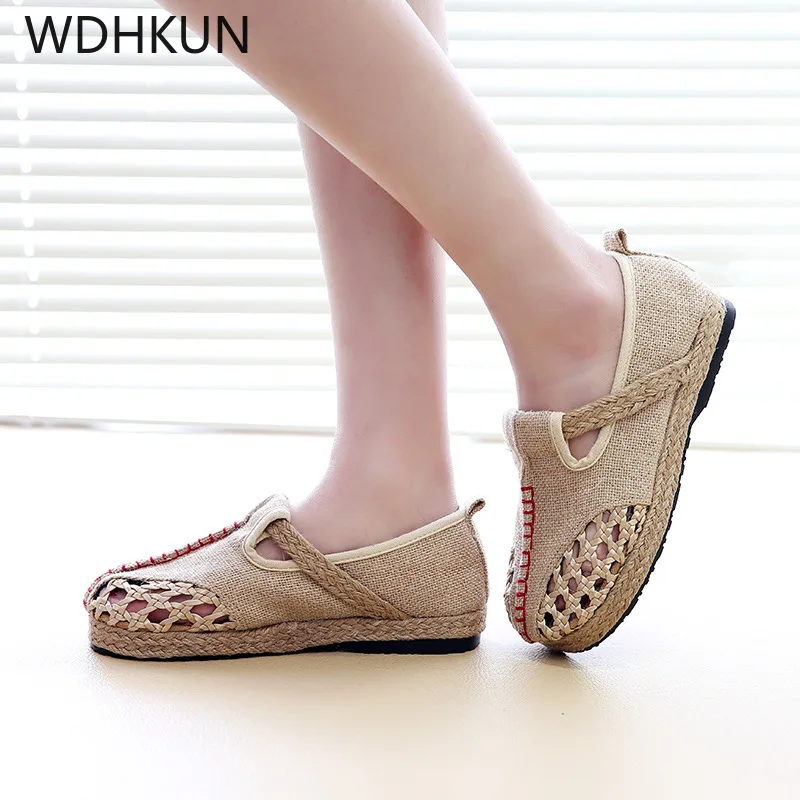 

WDHKUN Shoes Sandals Women Fashion Dull Polish Sewing Peep Toe Wedges Hasp Sandals Flatform sandals summer
