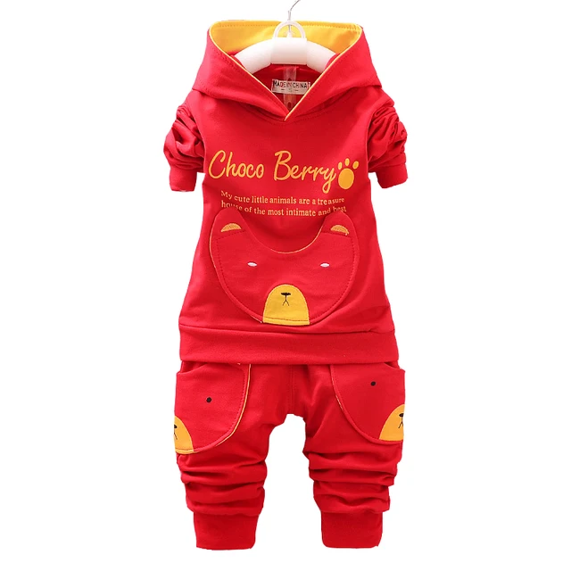 US $12.38 Children Clothing Set Kids Clothes New Spring Autumn Casual Boys Suits Hooded Shirts Pants Cartoon