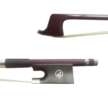 

Free shipping 3pcs of Violin Bow 4/4 Carbon Fiber Red square weave Plaid Bow For 4/4 Violin Well Balanced Violin Accessories New