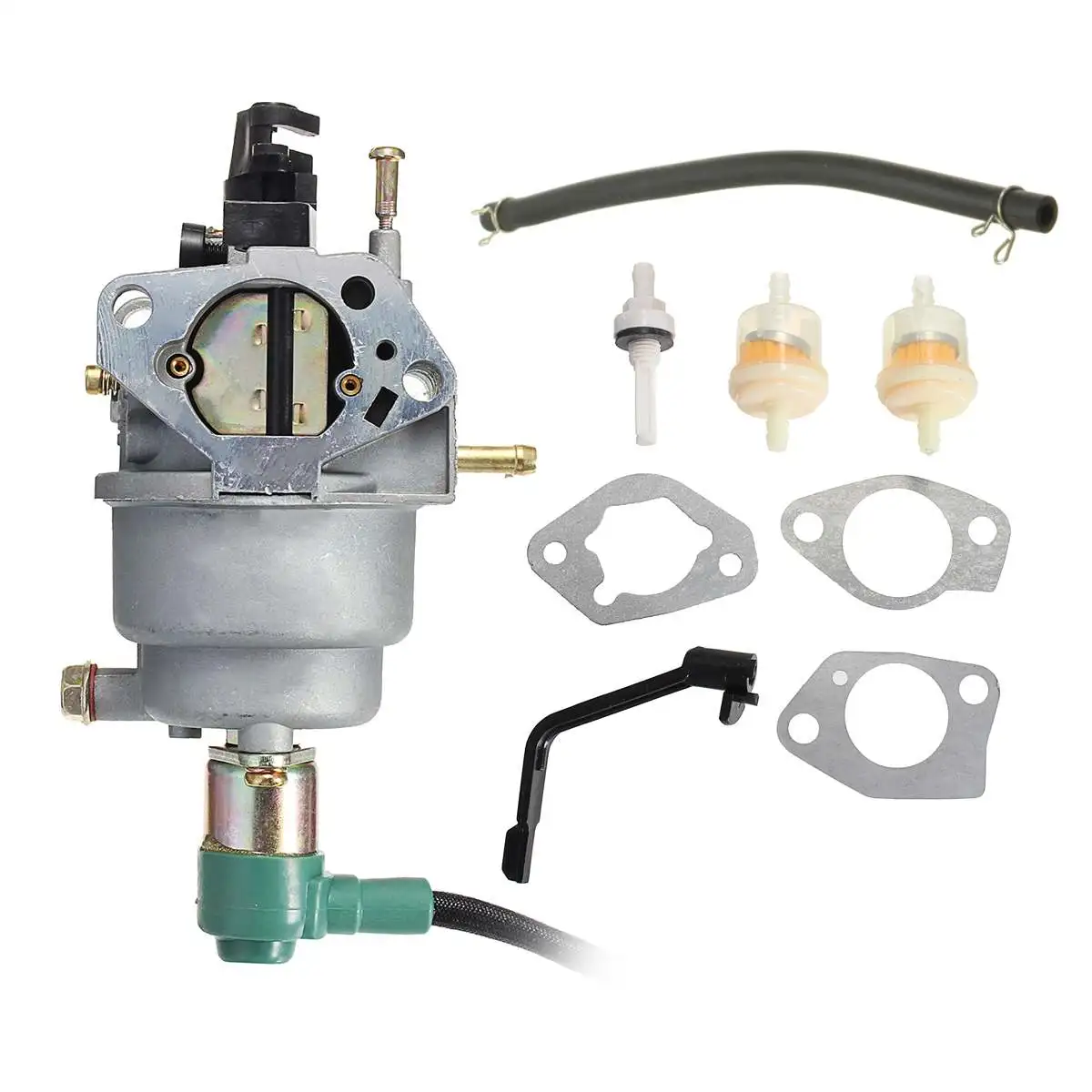 

Generator Carburetor+Gaskets Fuel Line Fuel Filters Joint for Honda Motocycle Predator 420CC 5000W 8750W 7000W 6500W 188F