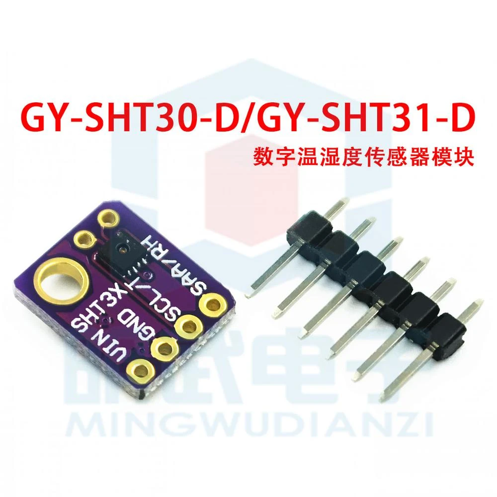 Gy Sht30 D For Arduino Sht30 Sht31 Sht35 Digital Output Temperature And Humidity Sensor Module Iic I2c Interface 3 3v Replacement Parts Accessories Aliexpress