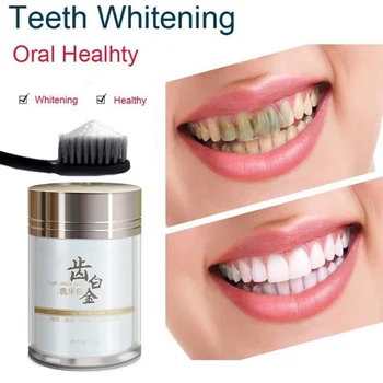 

50g White Pearl Whitening Teeth Powder Teeth Care Cleaning Activated Charcoal Tooth Powder not fluorine