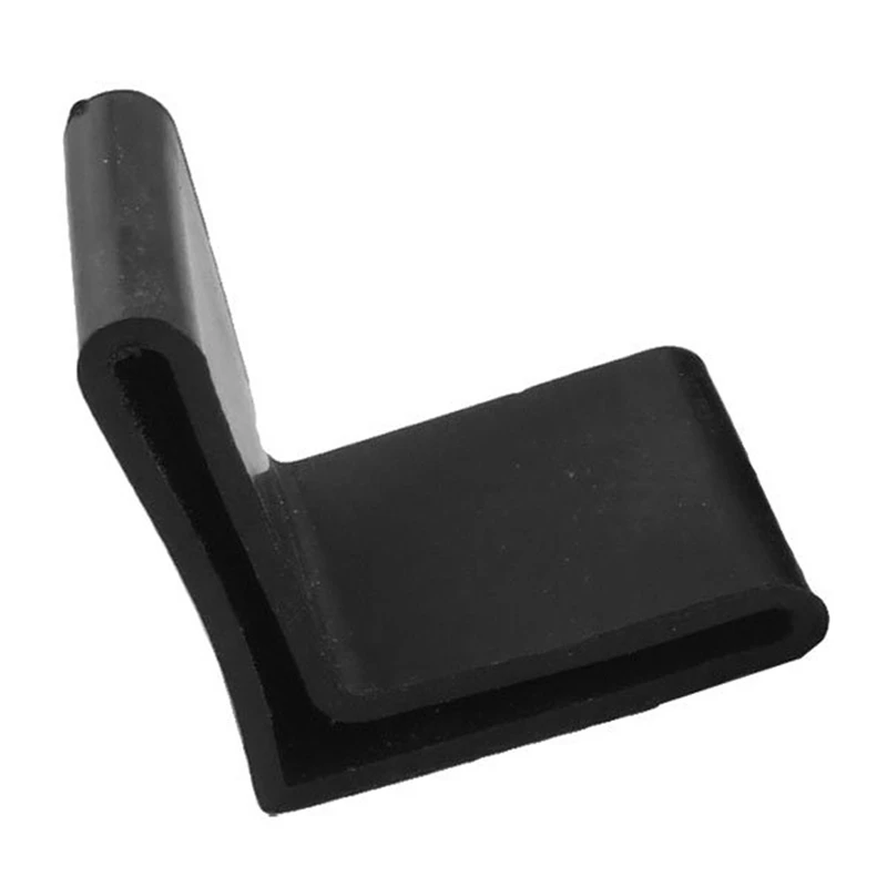 

Rubber Covers Furniture Angle Iron Foot Pads 40mm x 40mm 10 Pcs Black