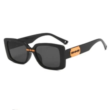 

Fashion Vintage Rectangle Square Blade Sunglasses For Men Women Classic Trend Design Male Ladies Car Driving UV400 Sun Glasses