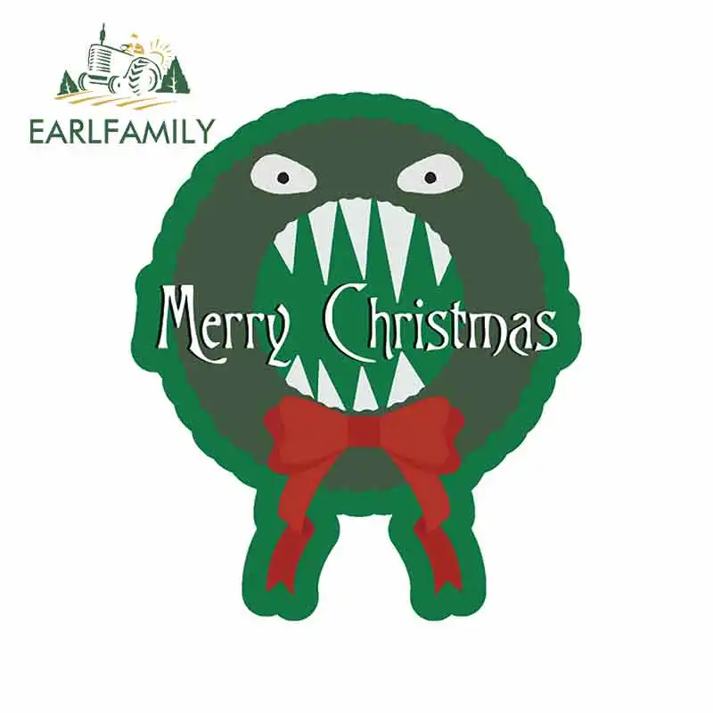 EARLFAMILY 13cm x 11.1cm Funny for Christmas Car Stickers and Decals Vinyl JDM Laptop Decal Camper Personality Decoration | Автомобили и