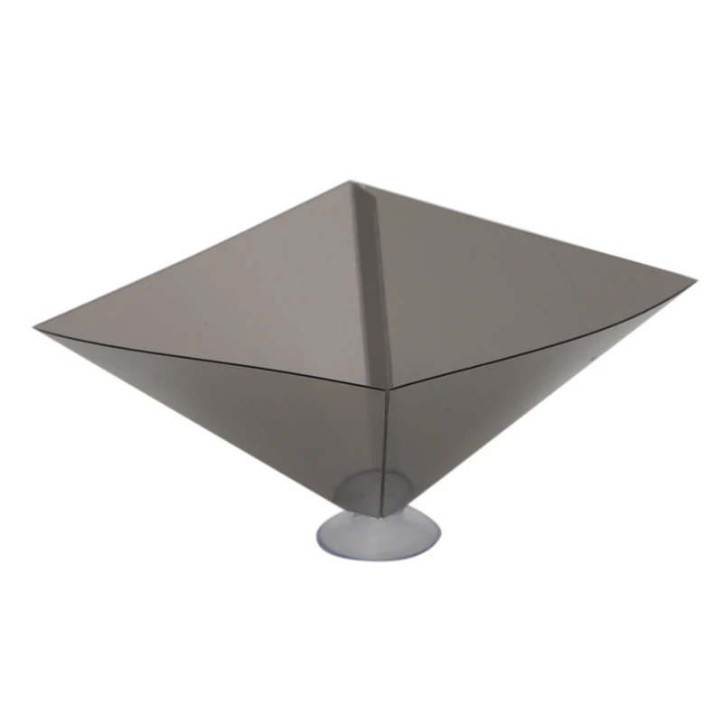3D Holographic Projector Pyramid Display With Sucker For 3.5-6Inch Smartphone G6DC