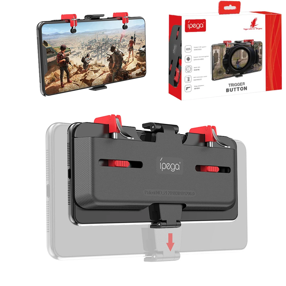 PUBG Mobile Metal L1 R1 free fire Trigger for iPhone xiaomi huawei Android Phone Game Shooter Contr