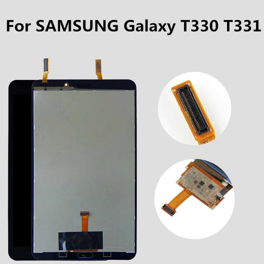 

Sinbeda 8.0"For SAMSUNG Galaxy T330 T331 LCD Touch Screen With Frame Digitizer For Samsung Galaxy Tab T330 T331 SM-T330 T331 LCD