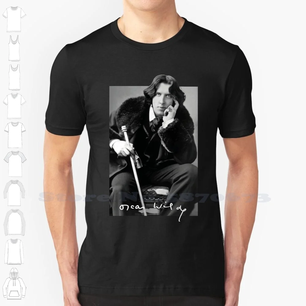 Oscar Wilde Fashion Vintage Tshirt T-Shirt Oscar Wilde The Picture Of Dorian Grey Dorian Grey Estetica Estetica The