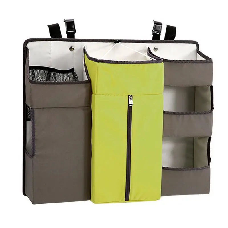 Best Crib Organizer For Baby Bed Hanging Storage Bag Baby Clothing Baby Items Organizer For Essentials Bedding Diaper Nappy Bag 4