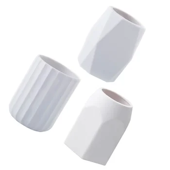 

3 Pcs Nordic Style Pen Holder Simple Desktop Storage Box Stationery Organizer