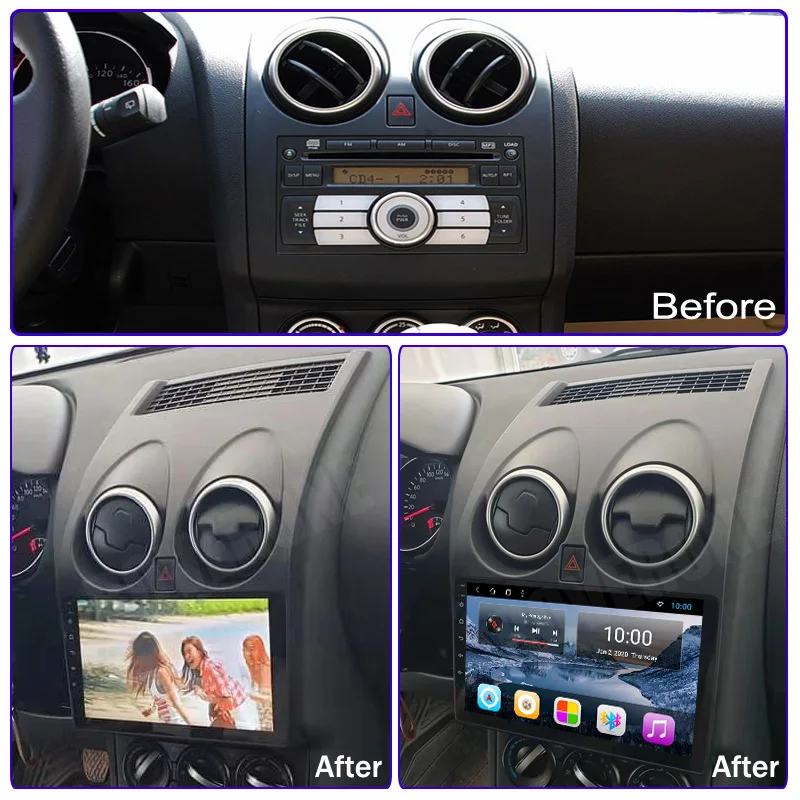 Qashqai 06-13 dashboard