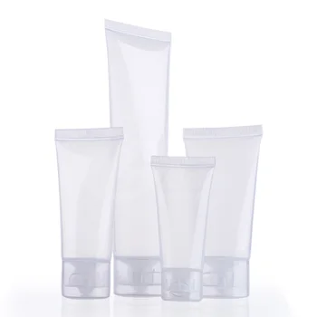 

15g 30g 50g 100g Empty Squeeze Hand Cream Tube Container Sample Cosmetics Plastic Soft Hose For Lotion Shampoo Shower Gel Travel